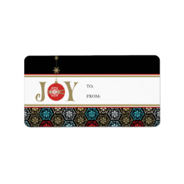 Weihnachtsgeschenk-Aufkleber Adressaufkleber