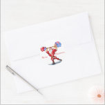 Weihnachtsgeschenk Aufkleber Bodybuilder Santa Fun<br><div class="desc">Bodybuilder Santa Claus mit Weihnachtsgeschenken - Fun Cartoon Gemälde Funny Collection - Wählen / Fügen Sie Ihren einzigartigen Text / Name / Farbe - Make Your Special Gift - Neu formatieren und verschieben oder entfernen und hinzufügen / Elemente / Text mit Anpassungs-Tool ! Malerei und Design von MIGNED. Bitte schauen...</div>