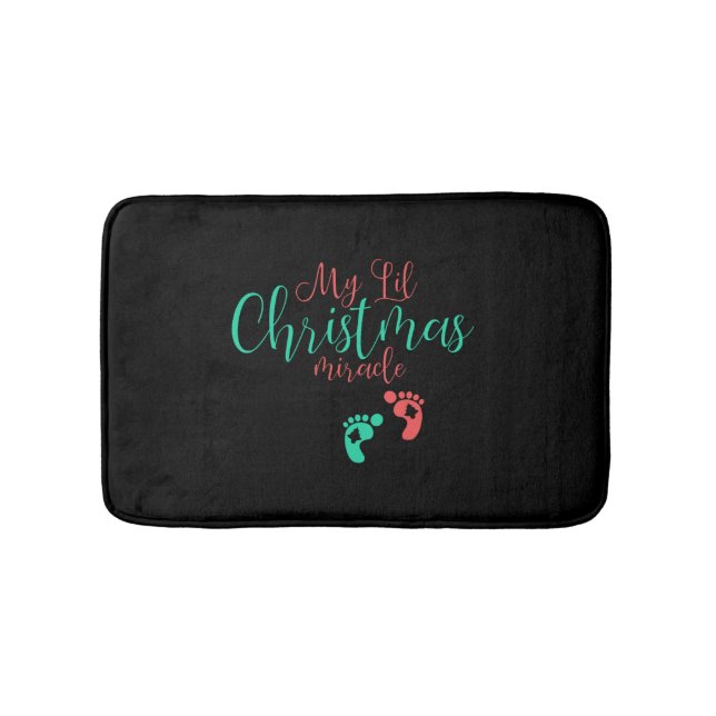 Weihnachtsgeschenk Badematte (Vorderseite)
