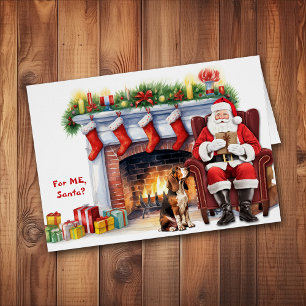 Weihnachtsgeschenk Basset Hund Hund Weihnachten