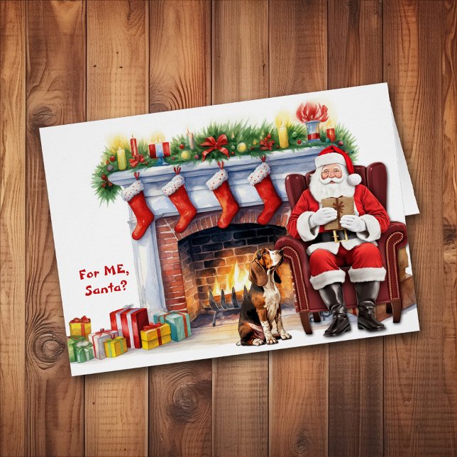 Weihnachtsgeschenk Basset Hund Hund Weihnachten (Von Creator hochgeladen)