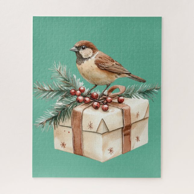 Weihnachtsgeschenk Bird (Vertikal)