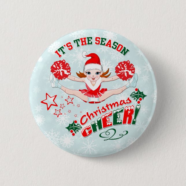 Weihnachtsgeschenk Button (Vorderseite)