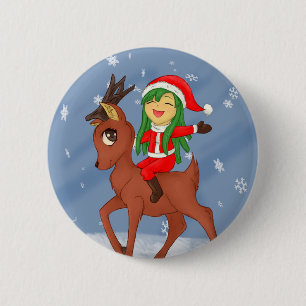 Weihnachtsgeschenk Button