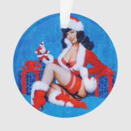 Weihnachtsgeschenk Button Up Girl Ornament