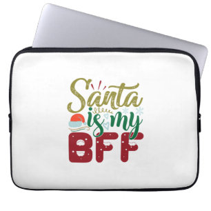 Weihnachtsgeschenk Der Weihnachtsmann ist meine Laptopschutzhülle