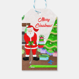 Weihnachtsgeschenk des Weihnachtsmanns - Weihnacht Geschenkanhänger