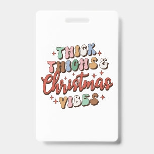 Weihnachtsgeschenk Dicke Oberschenkel Und Weihnach Ausweis