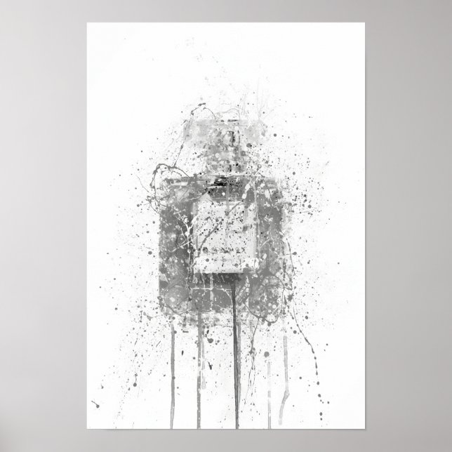 Weihnachtsgeschenk Duftflasche Wand Poster (Vorne)