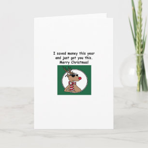 Weihnachtsgeschenk Feiertagskarte