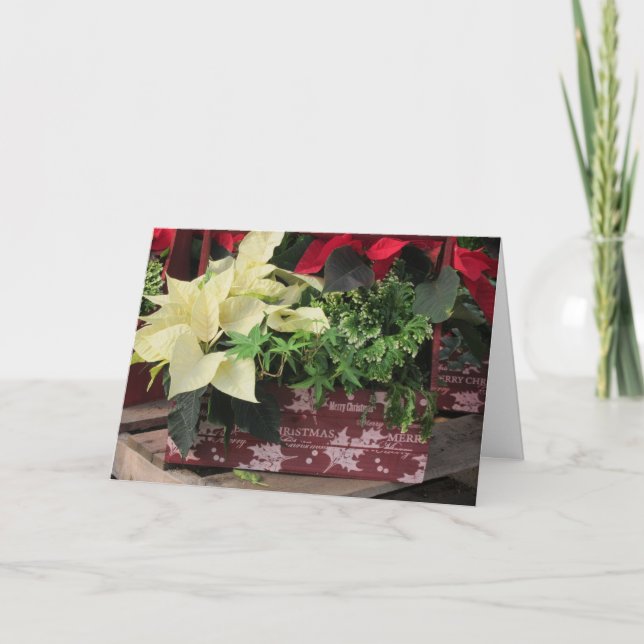 Weihnachtsgeschenk Feiertagskarte (Vorderseite)