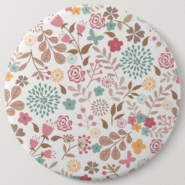 Weihnachtsgeschenk Flora 4 Jahreszeiten Button