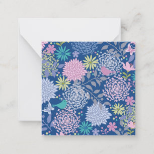 Weihnachtsgeschenk Floral 60. Geburtstag Mitteilungskarte