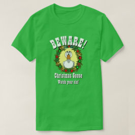Weihnachtsgeschenk Funny Novelty CHRISTMAS GOOSE T-Shirt