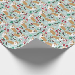 Weihnachtsgeschenk für Corgi Weihnachten Geschenkpapier