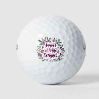 Weihnachtsgeschenk für den Weihnachtsmann Golfball