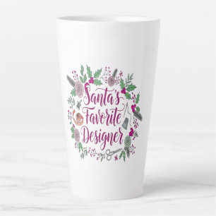 Weihnachtsgeschenk für den Weihnachtsmann Milchtasse