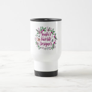 Weihnachtsgeschenk für den Weihnachtsmann Reisebecher