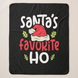 Weihnachtsgeschenk für den Weihnachtsmann Sherpadecke