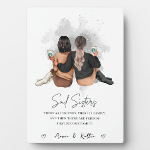 Weihnachtsgeschenk für Freunde, Geschenk für Soul  Fotoplatte