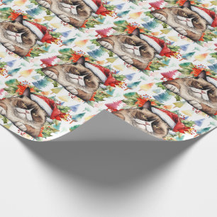 Weihnachtsgeschenk für Katzen Liebhaber Geschenkpapier