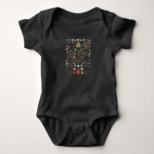 Weihnachtsgeschenk für Katzenliebhaber für Katzenb Baby Strampler