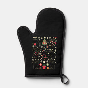 Weihnachtsgeschenk für Katzenliebhaber für Katzenb Ofenhandschuh