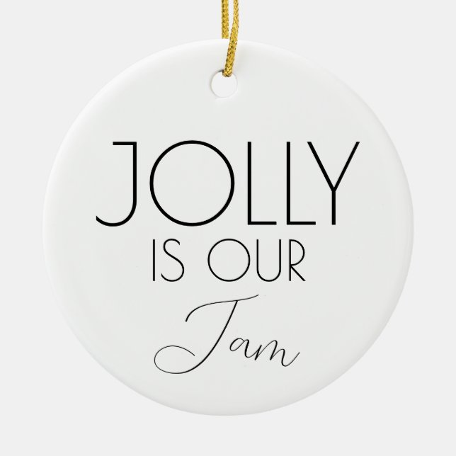 Weihnachtsgeschenk für Kirchenchor Keramik Ornament (Vorne)