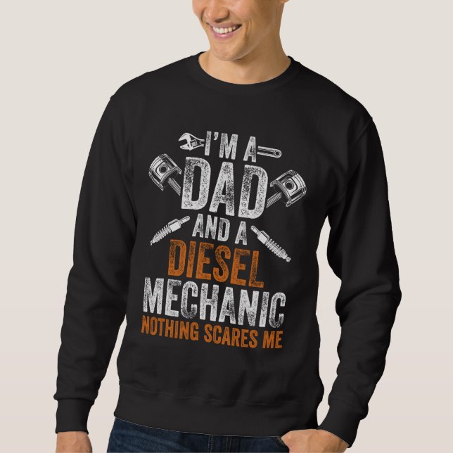 Weihnachtsgeschenk für Männer - Diesel Mecha Sweatshirt (Vorderseite)