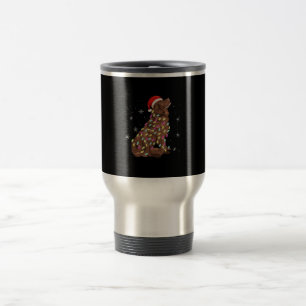 Weihnachtsgeschenk für Neufundländer lustiger Hun Reisebecher