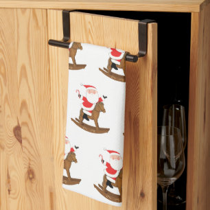Weihnachtsgeschenk für Reittiere Geschirrtuch