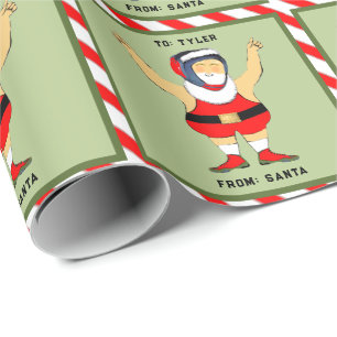 Weihnachtsgeschenk für Ringer Geschenkpapier