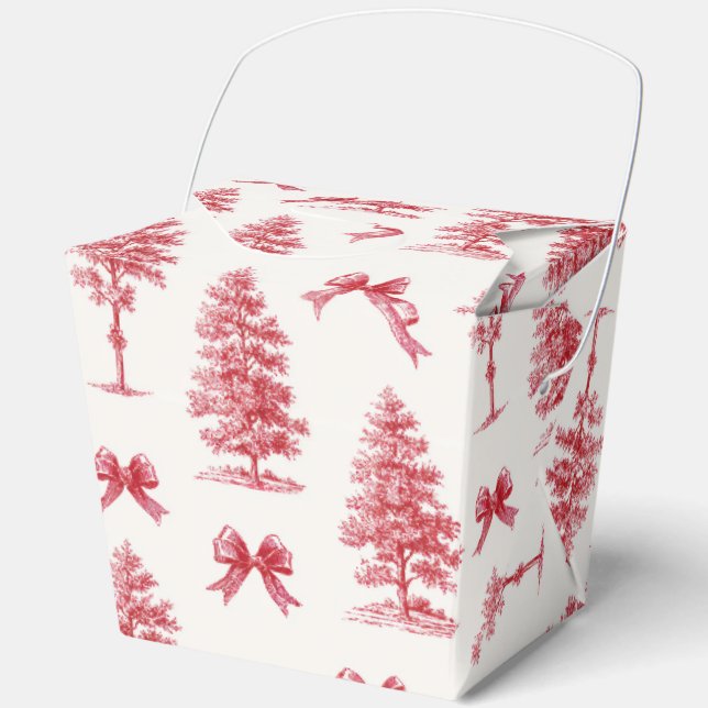 Weihnachtsgeschenk für Rot und Weiß Geschenkschachtel (Vorderseite)