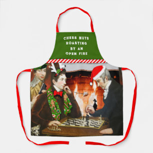 Weihnachtsgeschenk für Schachspieler Schürze