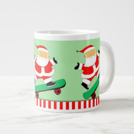 Weihnachtsgeschenk für Skateboard Jumbo-Tasse