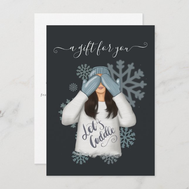 Weihnachtsgeschenk für Unternehmen (Vorne/Hinten)