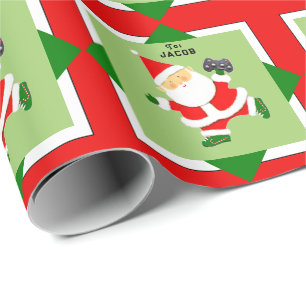 Weihnachtsgeschenk für Videospieler Geschenkpapier