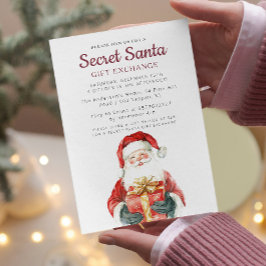 Weihnachtsgeschenk Geheimnis Weihnachtsfeiertag Pa Einladung