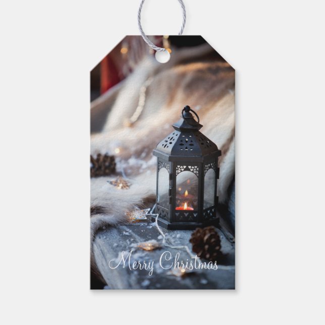 Weihnachtsgeschenk Geschenkanhänger (Vorderseite)