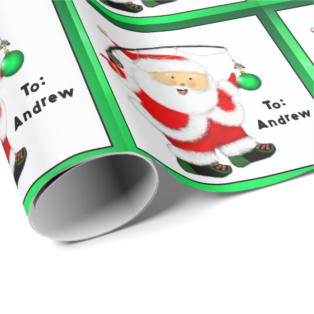 Weihnachtsgeschenk Geschenkpapier (Rolleneckpunkt)