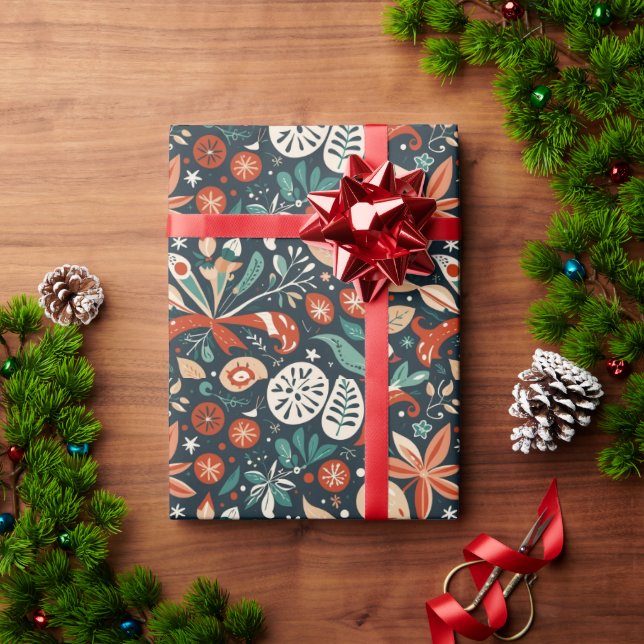 Weihnachtsgeschenk Geschenkpapier (Feiertagsgeschenk)