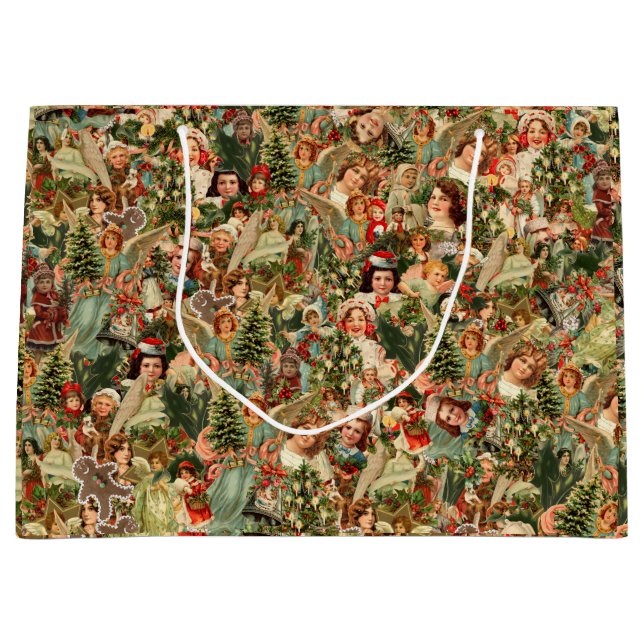 Weihnachtsgeschenk Große Geschenktüte (Vorderseite)