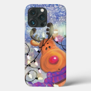 Weihnachtsgeschenk Happy Rentier Case-Mate iPhone Hülle
