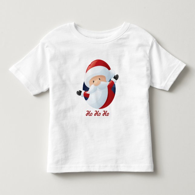 Weihnachtsgeschenk-Hemd des Weihnachtsmanns Kleinkind T-shirt (Vorderseite)