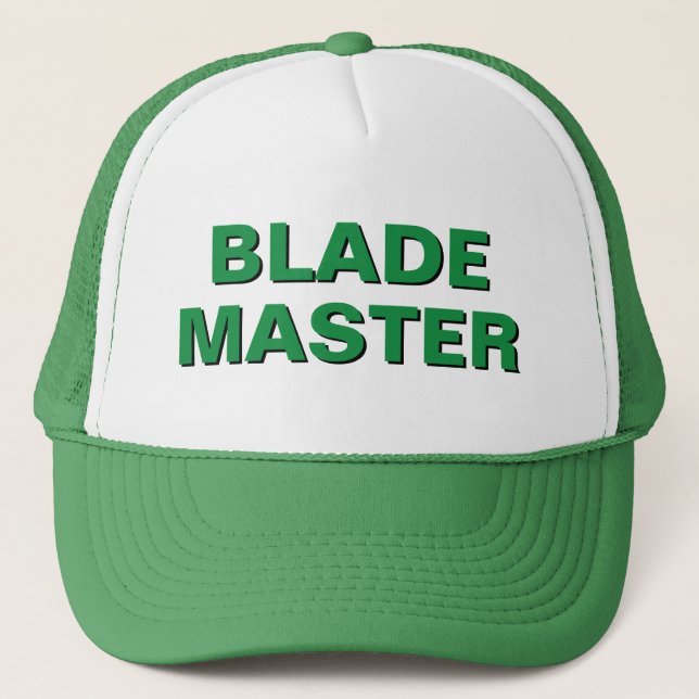 Weihnachtsgeschenk Ideen für Vater BLADE MASTER Truckerkappe (Vorderseite)