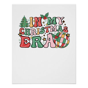 Weihnachtsgeschenk in meiner Weihnachtszeit Groovy Poster