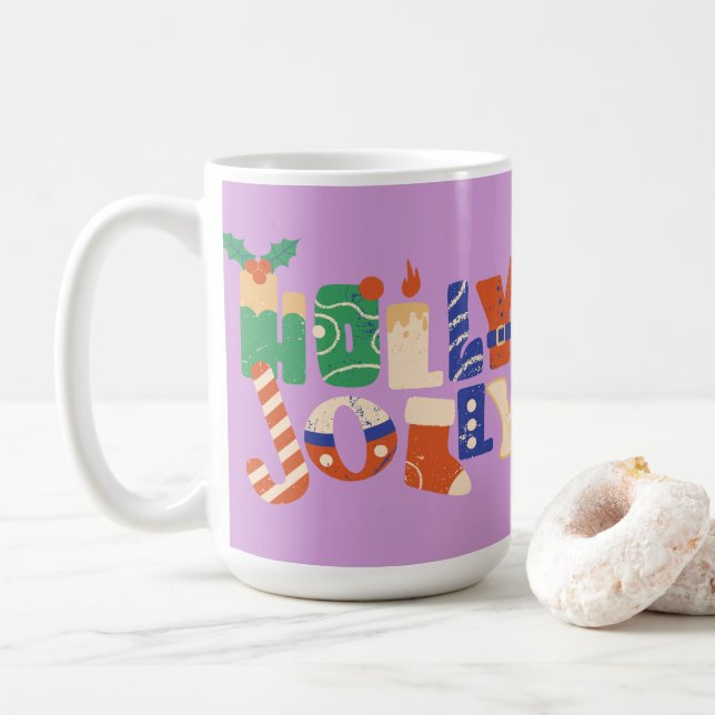 Weihnachtsgeschenk Kaffeetasse (Mit Donut)