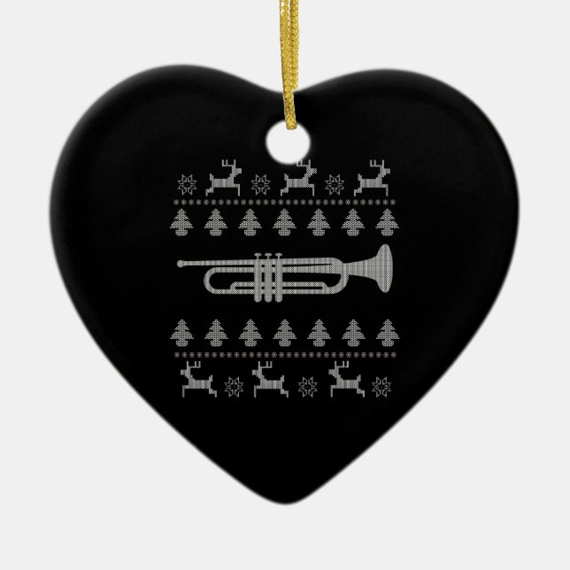 Weihnachtsgeschenk Keramik Ornament (Vorne)