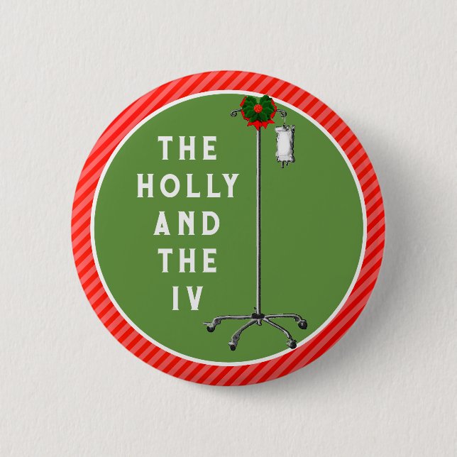 Weihnachtsgeschenk-Kleine Geschenke Button (Vorderseite)