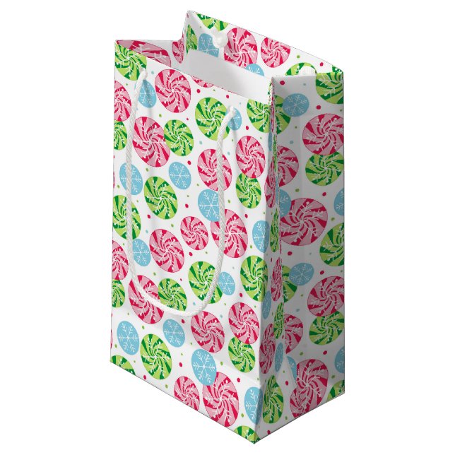 Weihnachtsgeschenk Kleine Geschenktüte (Vorderseite Schrägansicht)